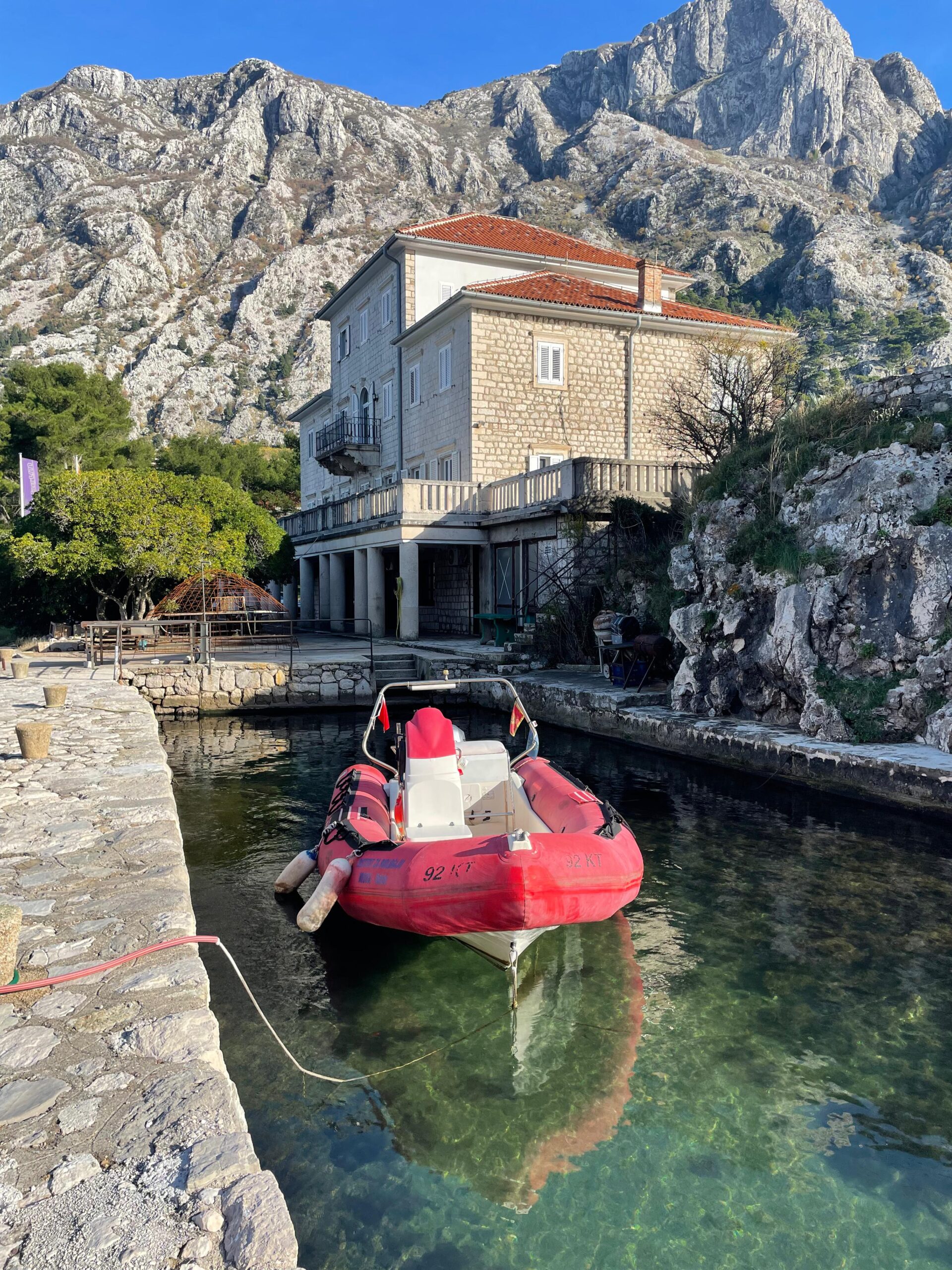 Institute of Marine Biology in Kotor.